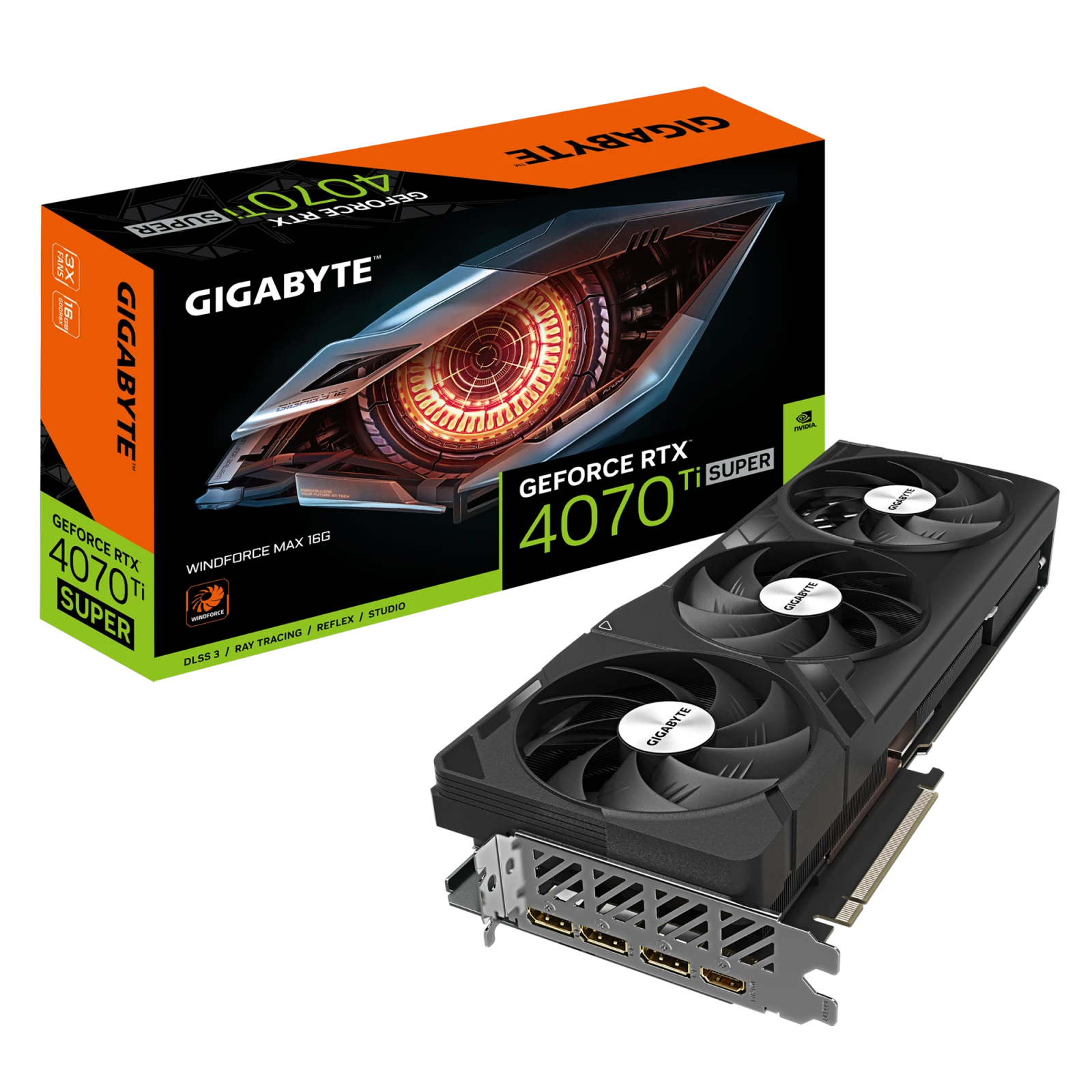 Gigabyte GeForce RTX 4070 Ti SUPER WINDFORCE MAX 16G